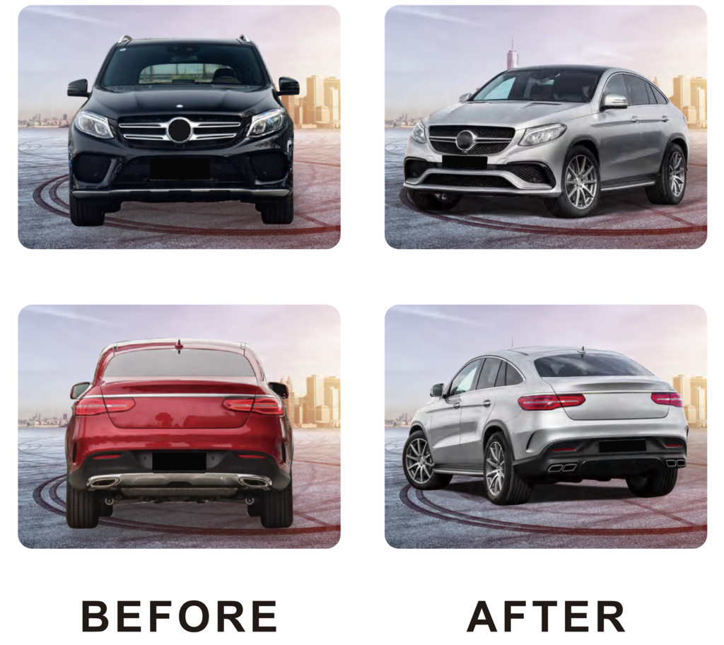 Body kit for AMG GLE63 for Mercedes GLE coupe C292 2015-2019 - image 7