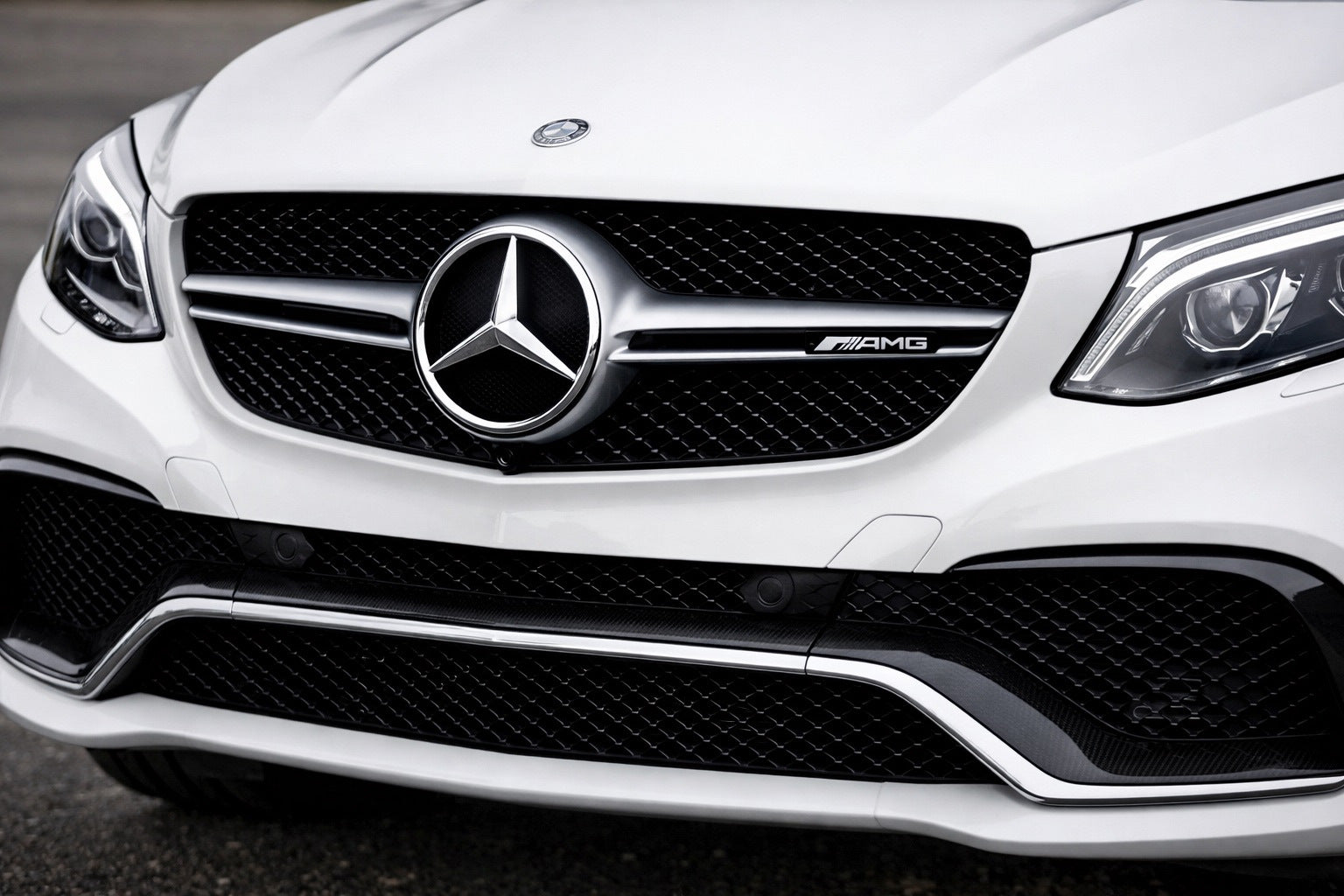 Tuning Front Grille AMG (for GLE63) for Mercedes GLE coupe C292 2015-2019 - image 1