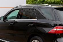 Window Deflectors with Chrome Trim Niken Luxury (4 pcs) for Mercedes GLE/ML сlass W166 2011-2018 - image 1