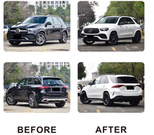 AMG GLE53 2018-2023 Body Kit Set (with full rear bumper) for Mercedes GLE W167 2018- - image 2