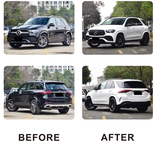 AMG GLE53 Body Kit Set (with full rear bumper) for Mercedes GLE W167 2018- - image 1