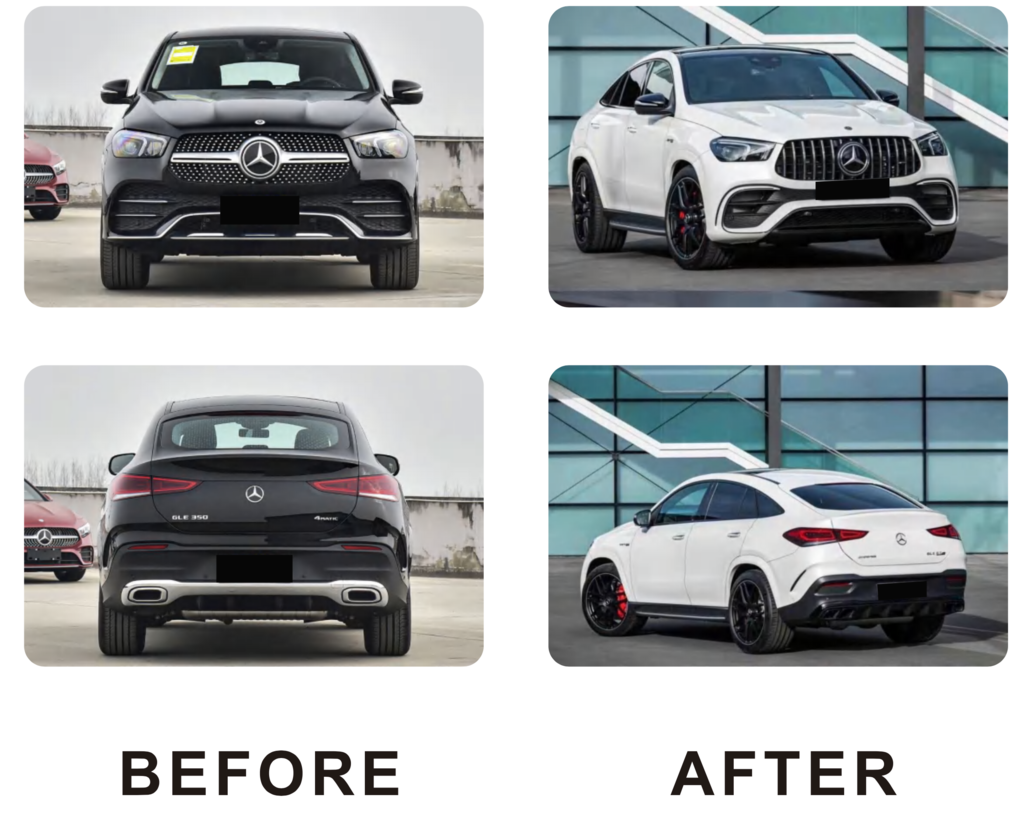 AMG GLE63 Full Body Kit for Mercedes GLE coupe C167 2019- - image 2