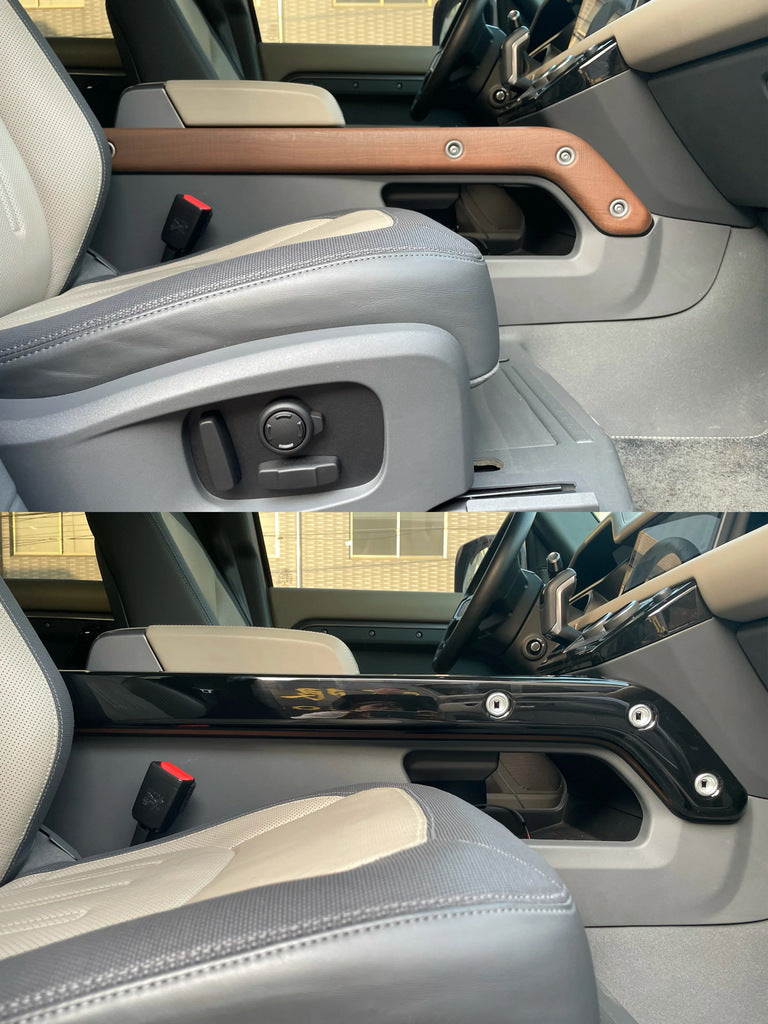 Black Interior Trim Covers for Land Rover Defender 2019- - image 6