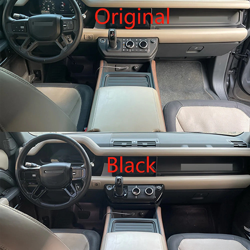 Black Interior Trim Covers for Land Rover Defender 2019- - image 3