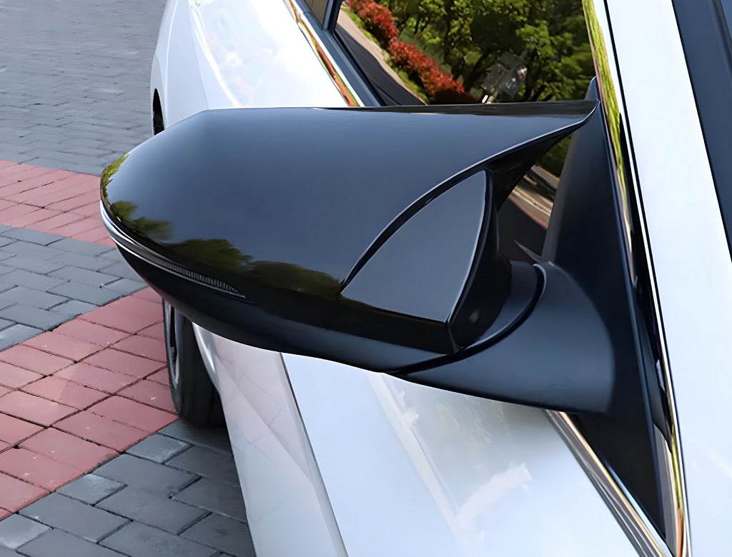 Covers for mirrors with a cutout for turning BMW-style (2 pcs) for Hyundai Elantra (MD/UD) 2011-2015 - Reelken Auto