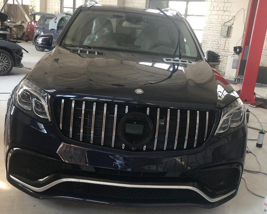 Front Grille GT Panamericana (for GLS) for Mercedes GL/GLS сlass X166 2012-2019 - image 2
