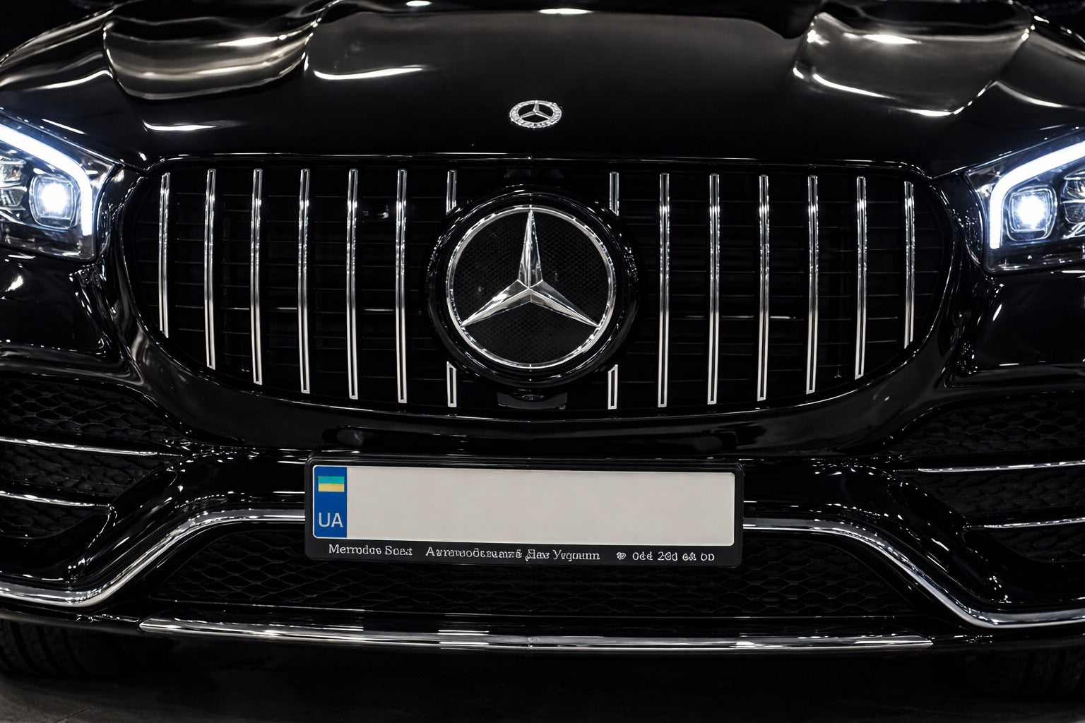Front Grille 2019-2023 (GT Panamericana) for Mercedes GLS X167 2019- - image 3
