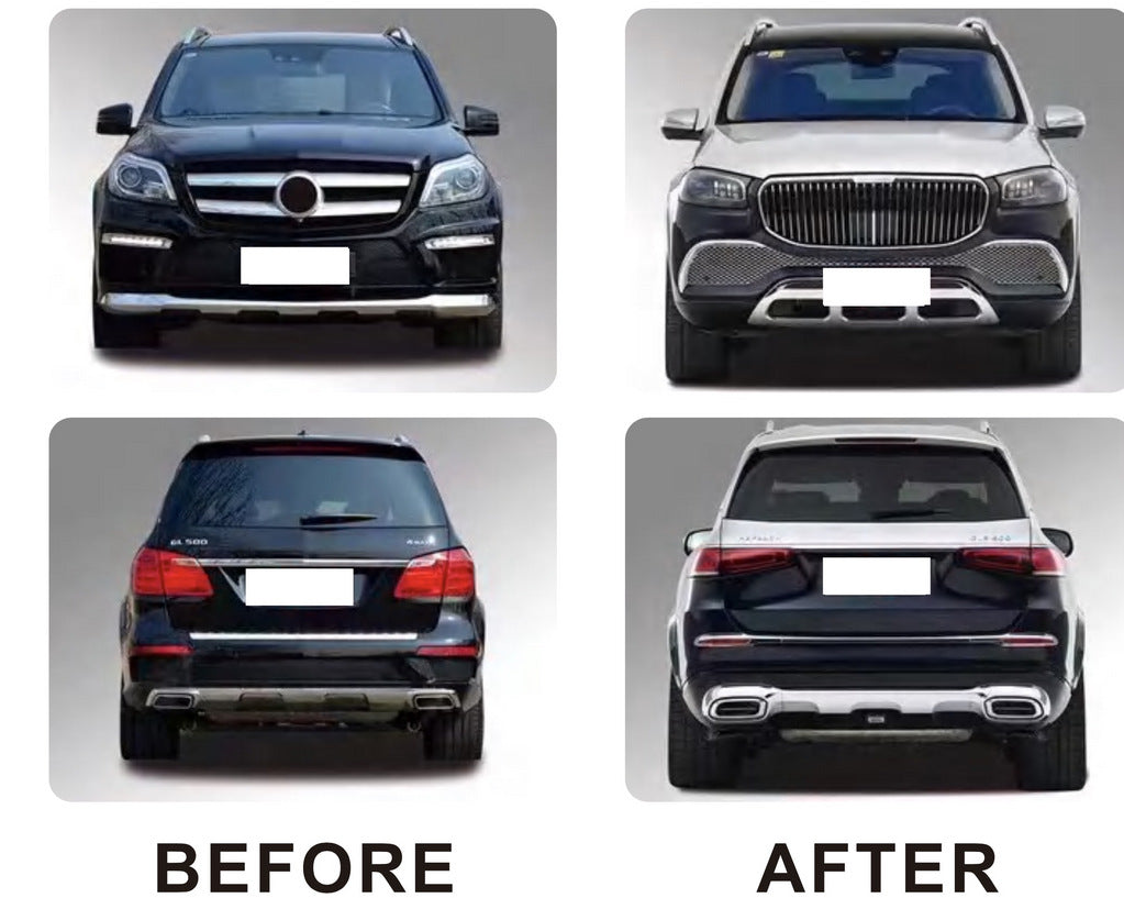 Facelift Conversion Kit from X166 to GLS X167 Maybach (Type-A) for Mercedes GL/GLS сlass X166 2012-2019 - image 2