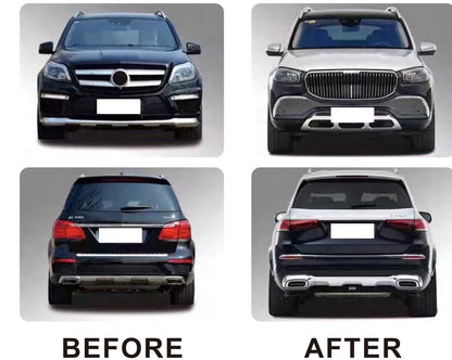 Facelift Conversion Kit from X166 to GLS X167 Maybach (Type-A) for Mercedes GL/GLS сlass X166 2012-2019 - image 2