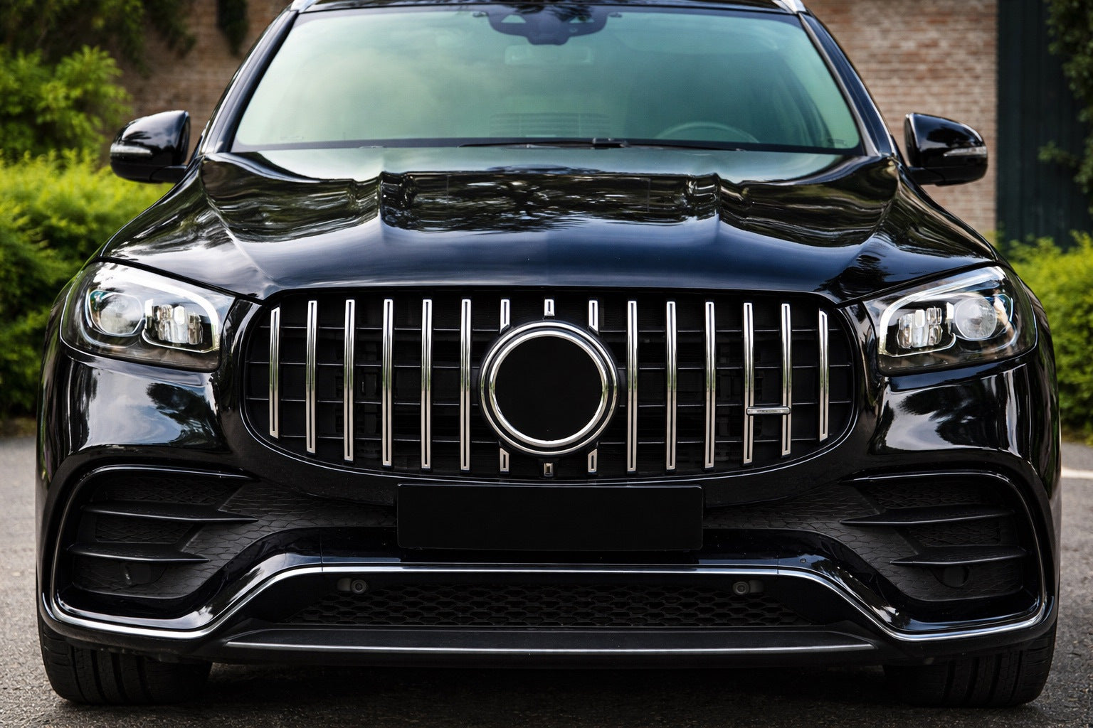 Front Grille GT Panamericana (for GLS63, 2019-2023) for Mercedes GLS X167 2019- - image 1