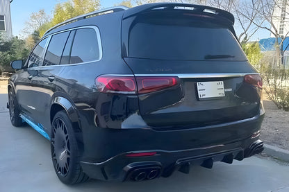 Body Kit GLS900 BRB Black ABS (for GLS63) for Mercedes GLS X167 2019- - image 4