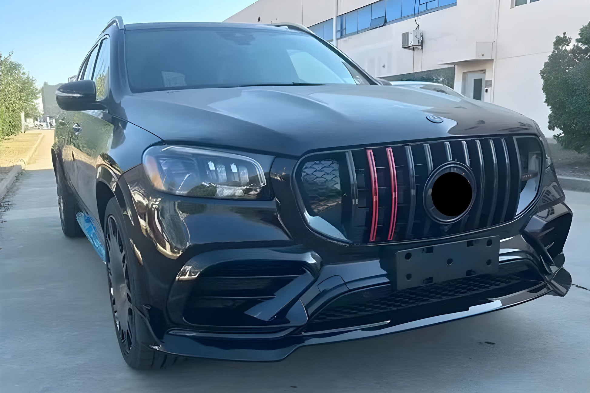 Body Kit GLS900 BRB Black ABS (for GLS63) for Mercedes GLS X167 2019- - image 1