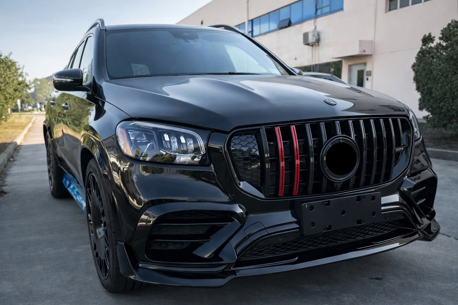 Front Grille GT Panamericana GT-R (for GLS63, 2019-2023) for Mercedes GLS X167 2019- - image 1