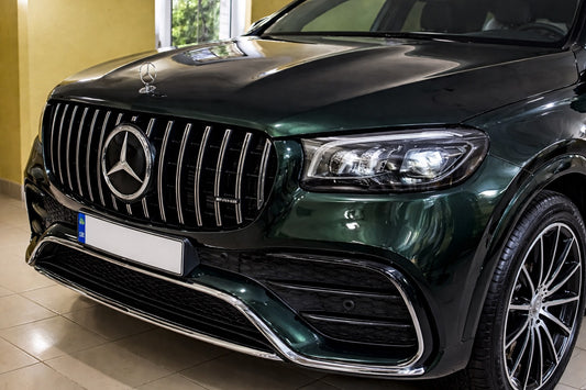 Front Grille 2023+ (GT Panamericana) for Mercedes GLS X167 2019- - image 1
