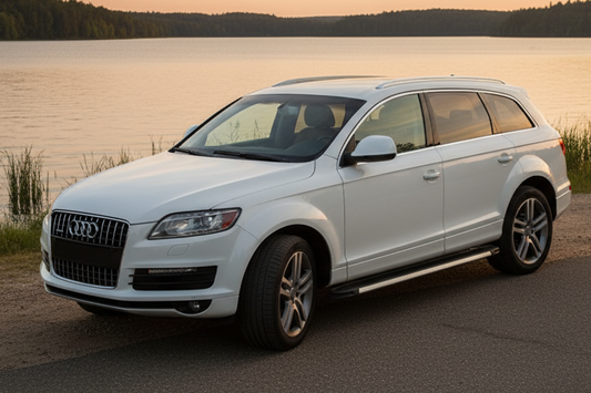 Side Steps Maya V1 (2 pcs, Aluminum) for Audi Q7 2005-2015 - image 1