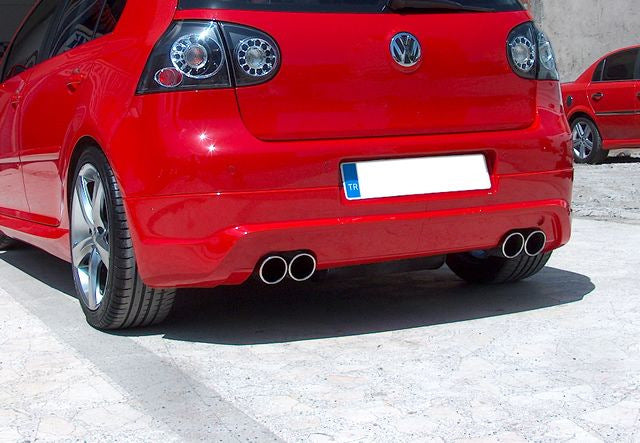 Rear bumper cover (primed for painting) for Volkswagen Golf 5 2003-2009 - image 1