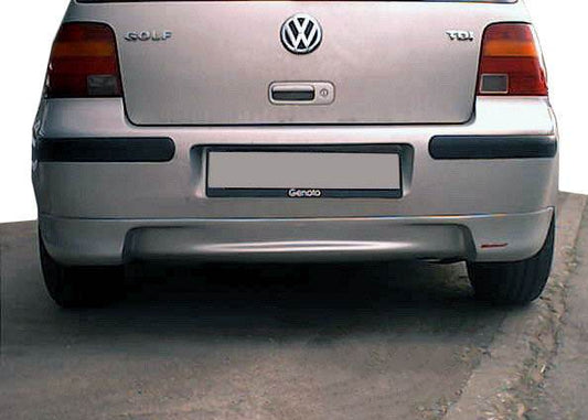 The rear lower skirt (for painting) for Volkswagen Golf 4 - Reelken Auto
