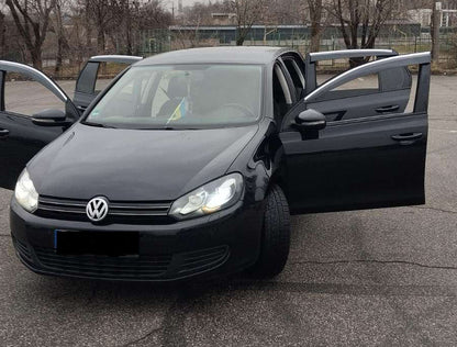 Window Deflectors with Chrome Trim (4 pcs, Sunplex Chrome) for Volkswagen Golf 5 2003-2009 - image 11