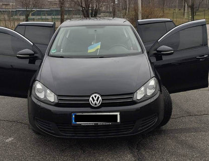Windshields with chrome (4 pcs, Sunplex Chrome) for Volkswagen Golf 5 - Reelken Auto