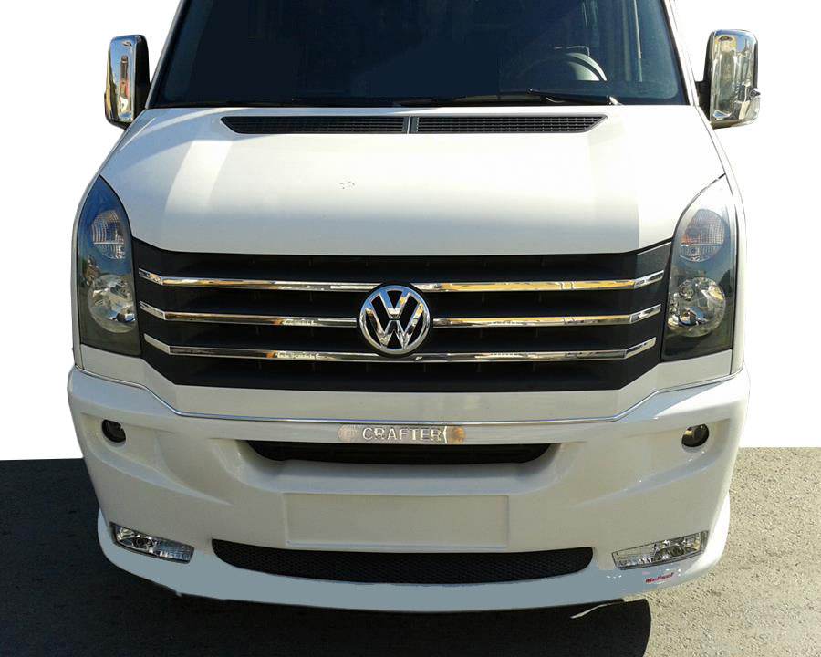 Front bumper 2012↗ (Era direct, paintable) for Volkswagen Crafter 2006-2016 - Reelken Auto