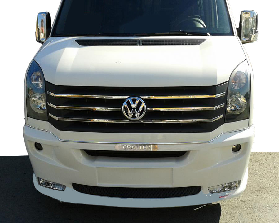 Front bumper cover 2012↗ (Era straight, primed for painting) for Volkswagen Crafter 2006-2016 - image 2