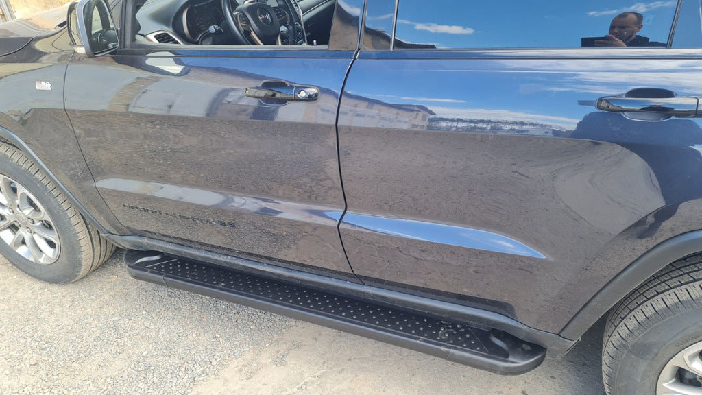 Side Steps Allmond Black (2 pcs, Aluminum) for Jeep Grand Cherokee WK2 2010-2021 - image 2