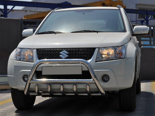 The WT003 bumper guard (stainless) for Suzuki Grand Vitara 2005-2017 - image 1