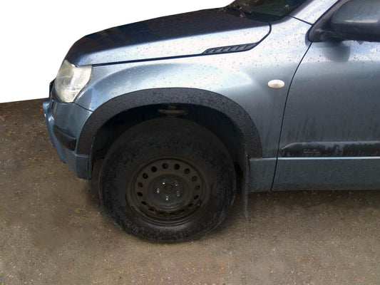 Fender flares (4 pcs, black) for Suzuki Grand Vitara 2005-2017 - image 1