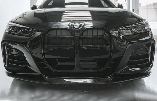CS-Style Kidney Grilles (for G22/23, Gloss Black) for BMW 4 Series G22/23/26 2020- - image 1