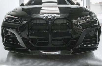 CS-Style Kidney Grilles (for G22/23, Gloss Black) for BMW 4 Series G22/23/26 2020- - image 1