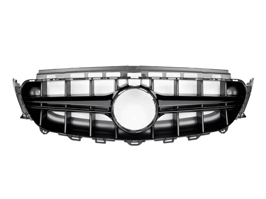 Front grille in E63 AMG Black design (for Avantgarde/AMG-Line/E43 AMG/E53 AMG 2016-2020) for Mercedes E-class coupe C238 2016-2024 - image 1