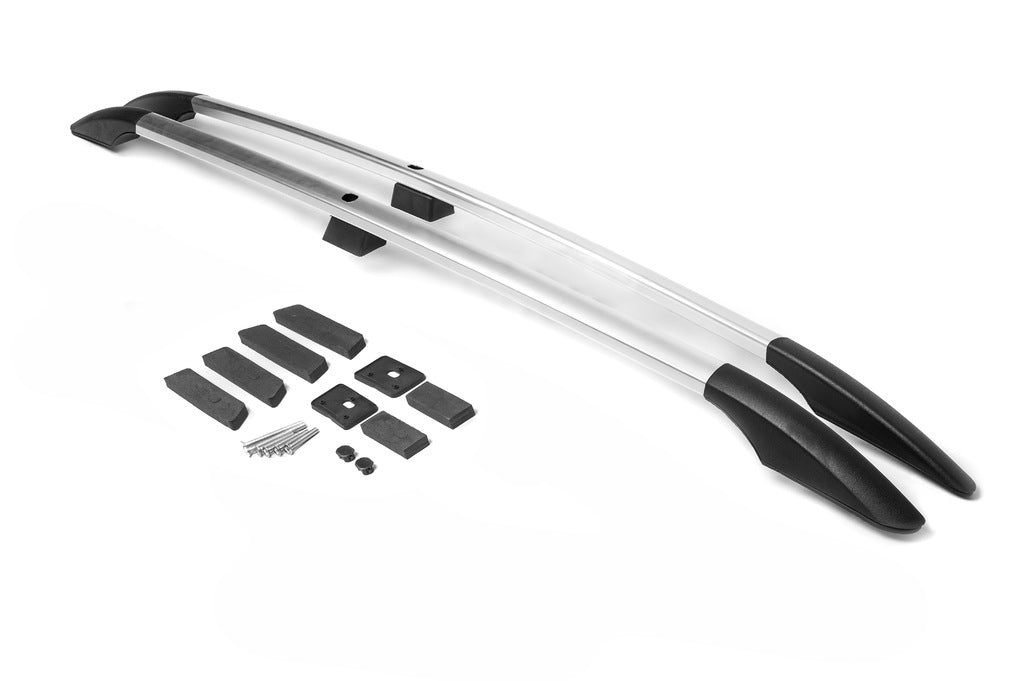 Turkish design roof rails (Chrome, 2 pcs) for Toyota Land Cruiser Prado 150 - image 8
