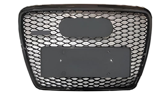 RS-style front grille (black) for Audi A6 C6 2004-2011 - image 1