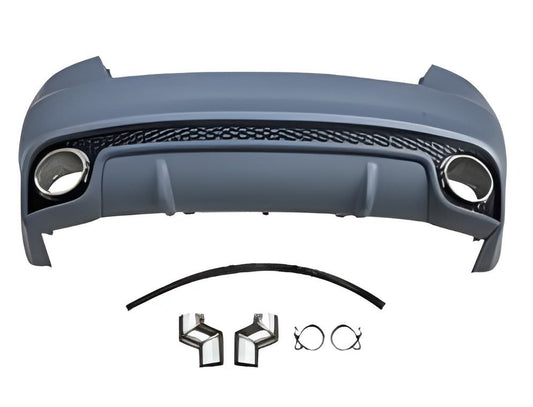 Rear bumper assembly RS-Style (4-door, 2007-2011) for Audi A5 2007-2015 - image 1