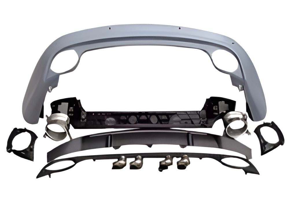 Rear bumper assembly RS-Style (2-door, 2007-2011) for Audi A5 2007-2015 - image 1