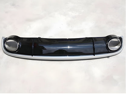 Rear diffuser with RS-Style nozzles (2010-2014) for Audi A7 2010-2018 - image 1