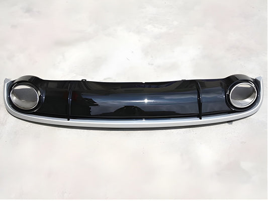Rear diffuser with RS-Style nozzles (2010-2014) for Audi A7 2010-2018 - image 1