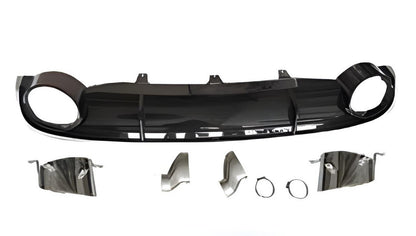 Rear diffuser with RS-Style nozzles (2010-2014) for Audi A7 2010-2018 - image 2