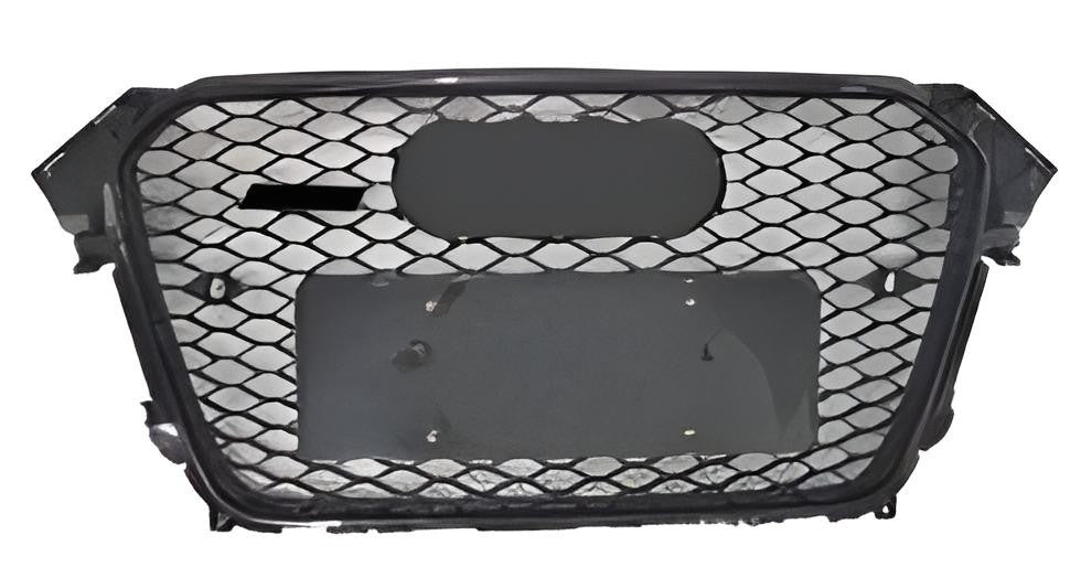 RS-style front grille (2012-2015, black) for Audi A4 B8 2007-2015 - image 1