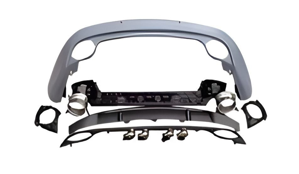Rear bumper assembly RS-Style (2011-2015) for Audi A5 2007-2015 - image 1