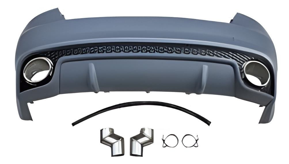 Rear bumper assembly RS-Style (2-door, 2011-2015) for Audi A5 2007-2015 - image 1