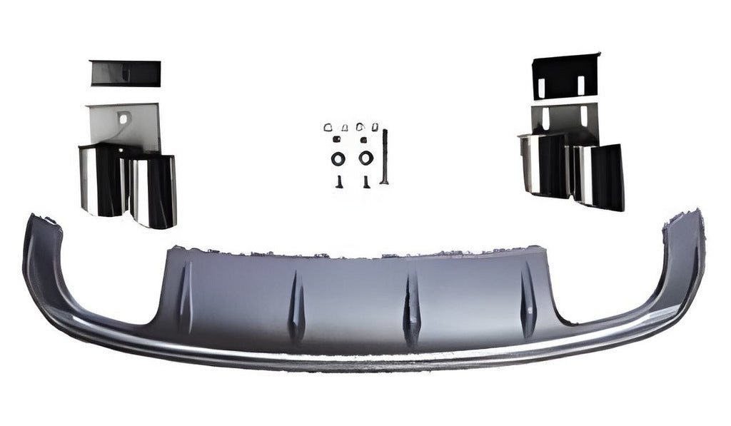 Rear diffuser V-1 (for S/S-Line, 2012-2020) for Audi A3 2012-2020 - image 1