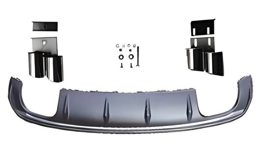 Rear diffuser V-1 (for S/S-Line, 2012-2020) for Audi A3 2012-2020 - image 1