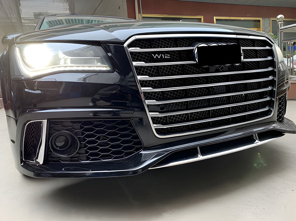 Front bumper W12 RS-Style (2014-2018) for Audi A8 2010-2018 - image 1