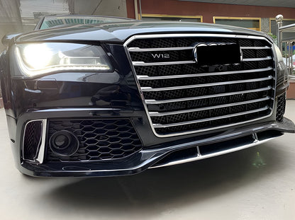 Front bumper W12 RS-Style (2014-2018) for Audi A8 2010-2018 - image 1