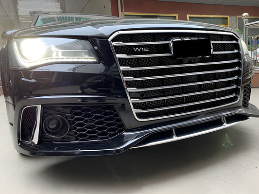 Front bumper W12 RS-Style (2014-2018) for Audi A8 2010-2018 - image 1