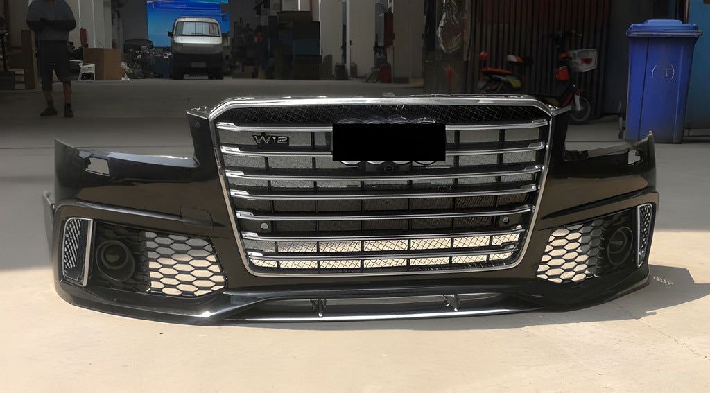 Front bumper W12 RS-Style (2014-2018) for Audi A8 2010-2018 - image 3