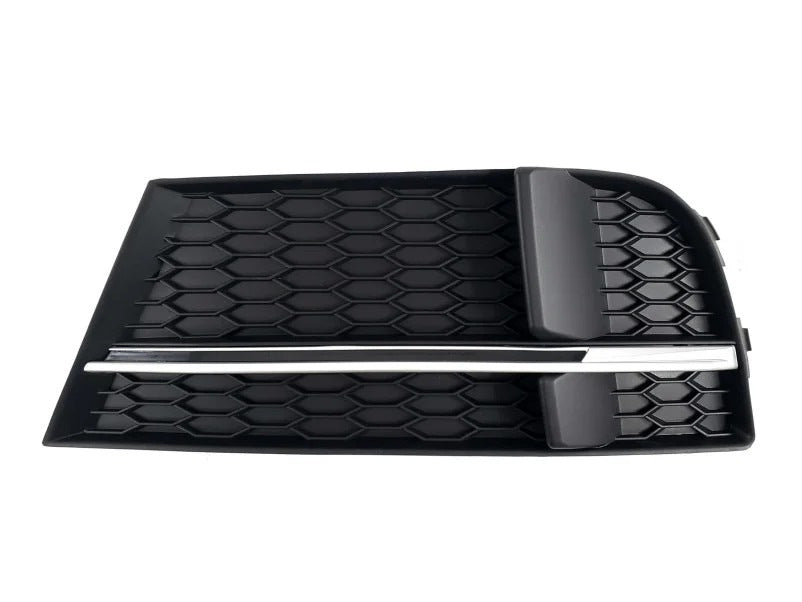 Fog light grilles S-Style V-2 (2016-2020, 2 pcs, Black) for Audi A3 2012-2020 - image 3