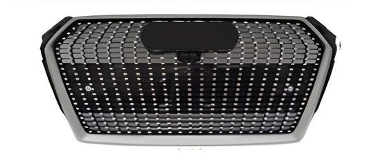 S-Style Diamond Front Grille (2016-2019) for Audi A4 B9 2015-2024 - image 2