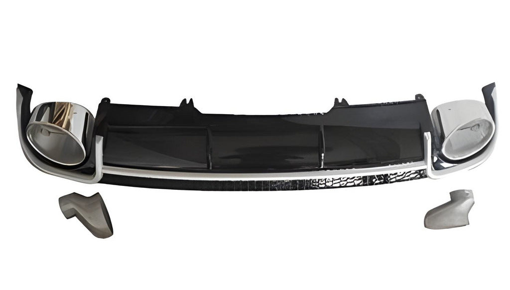 Rear diffuser S-Style V-1 (2016-2019) for Audi A4 B9 2015-2024 - image 1